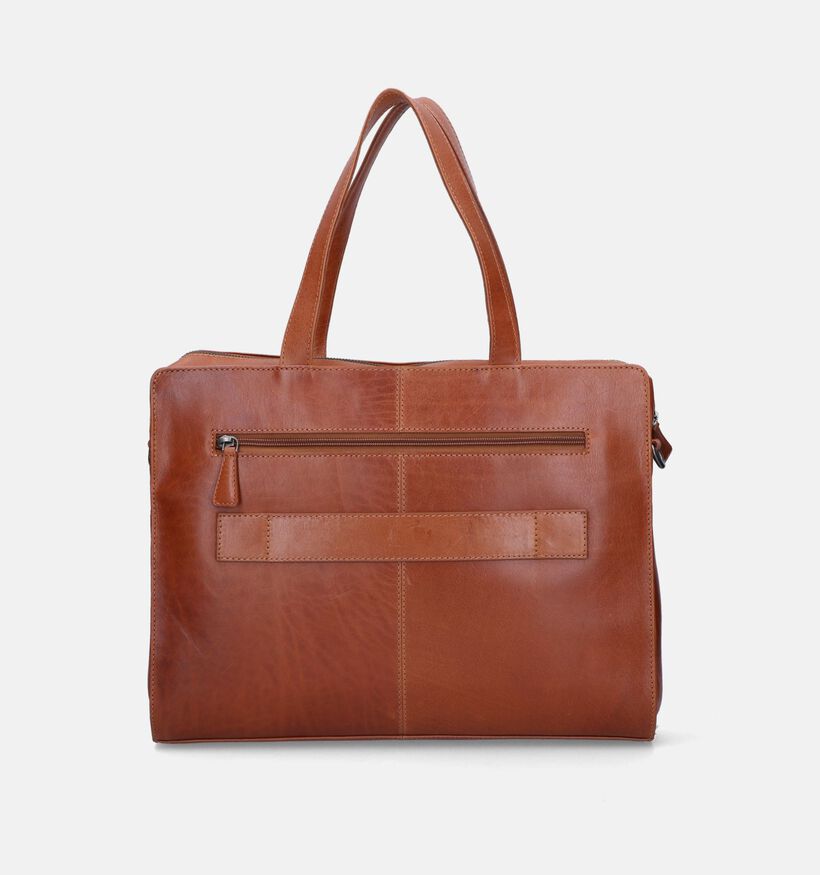 Label M Sac ordinateur en Cognac pour femmes (365818)