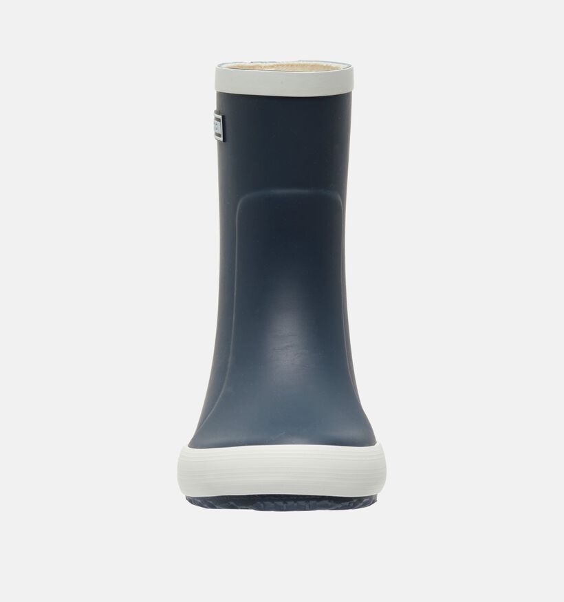 Bergstein Classic Bottes de pluie en Bleu Fonc&eacute; pour filles, gar&ccedil;ons (373239) - pour semelles orthop&eacute;diques