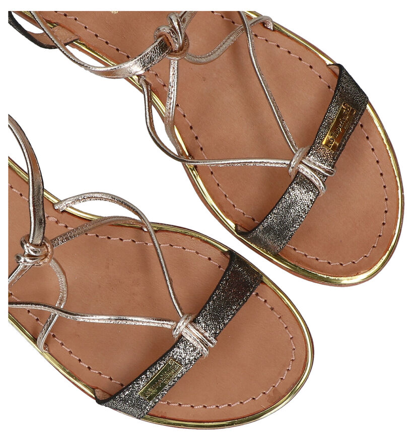 Les Tropeziennes Hirondel Gouden Sandalen voor dames (341409)