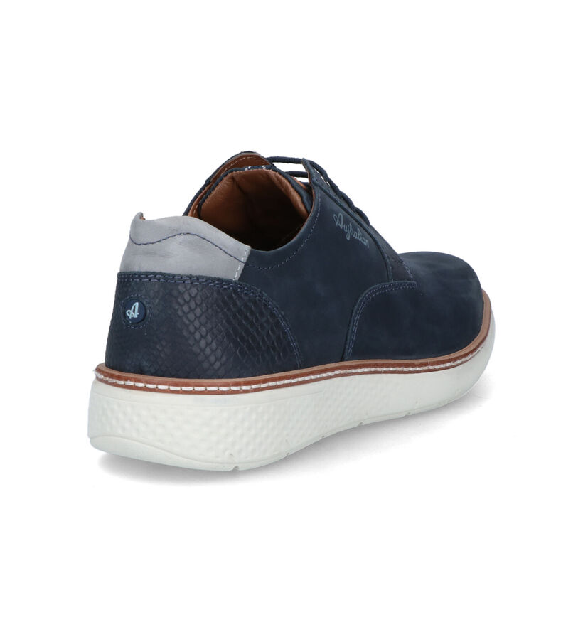 Australian Preston Chaussures à lacets en Bleu pour hommes (321690) - pour semelles orthopédiques