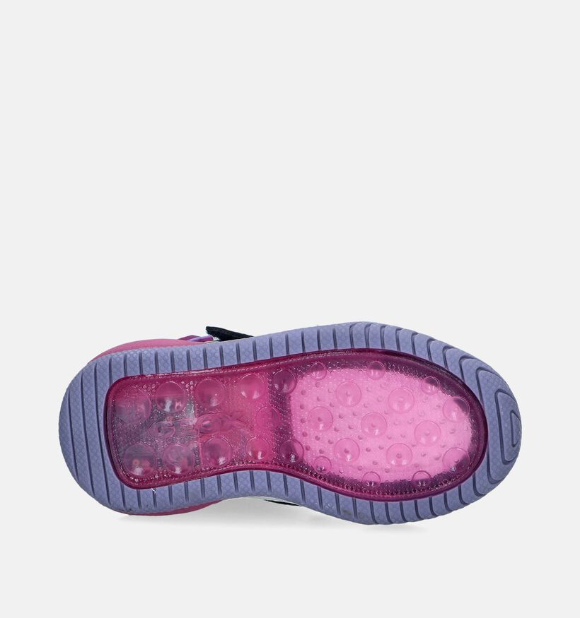 Geox Inek Baskets en Bleu pour filles (345929) - pour semelles orthopédiques