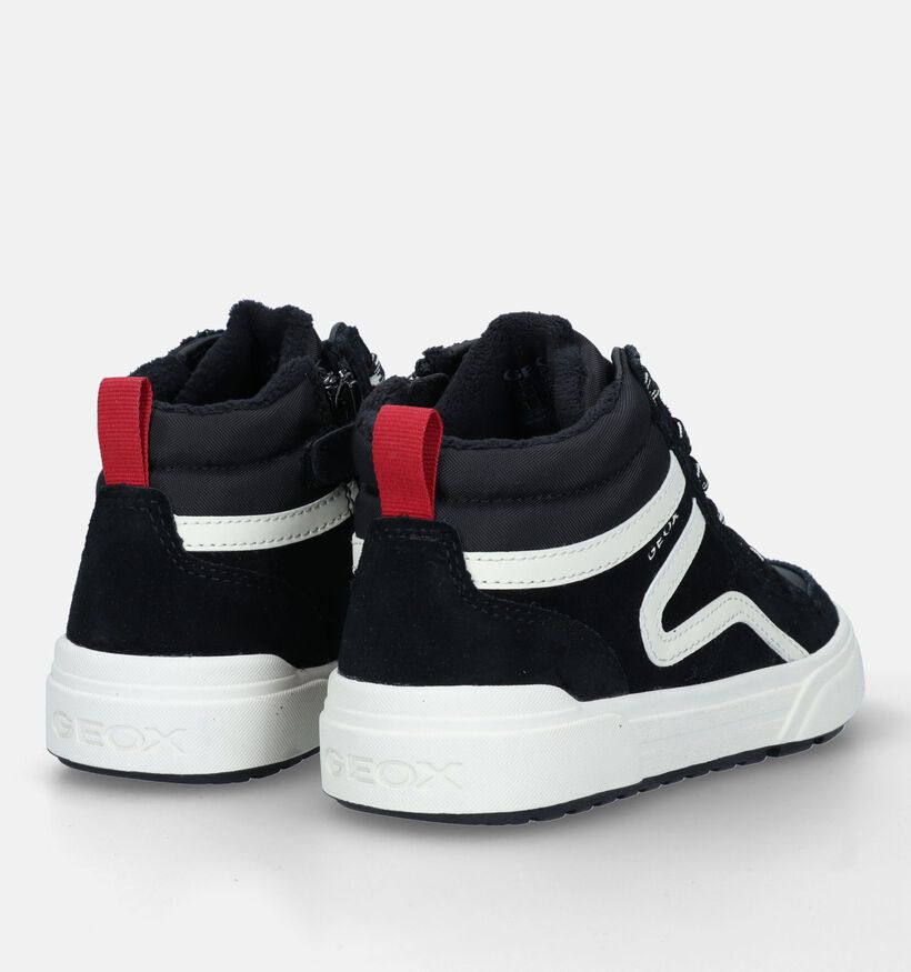 Geox Weemble Zwarte Hoge Sneakers voor jongens (328542) - geschikt voor steunzolen