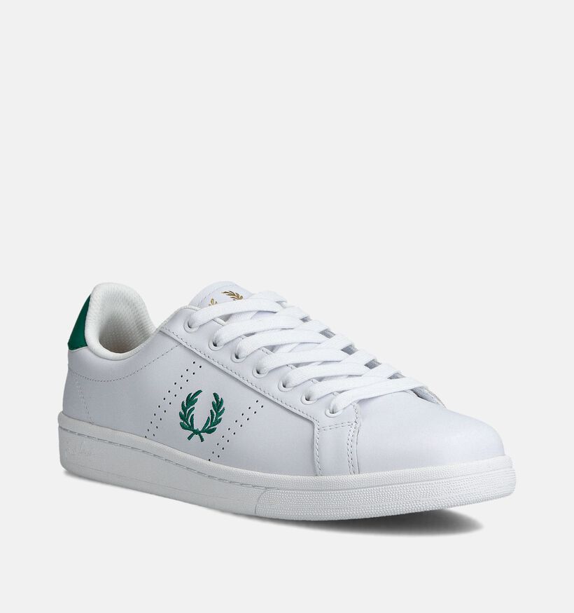 Fred Perry Baskets basses en Blanc pour hommes (349691) - pour semelles orthopédiques