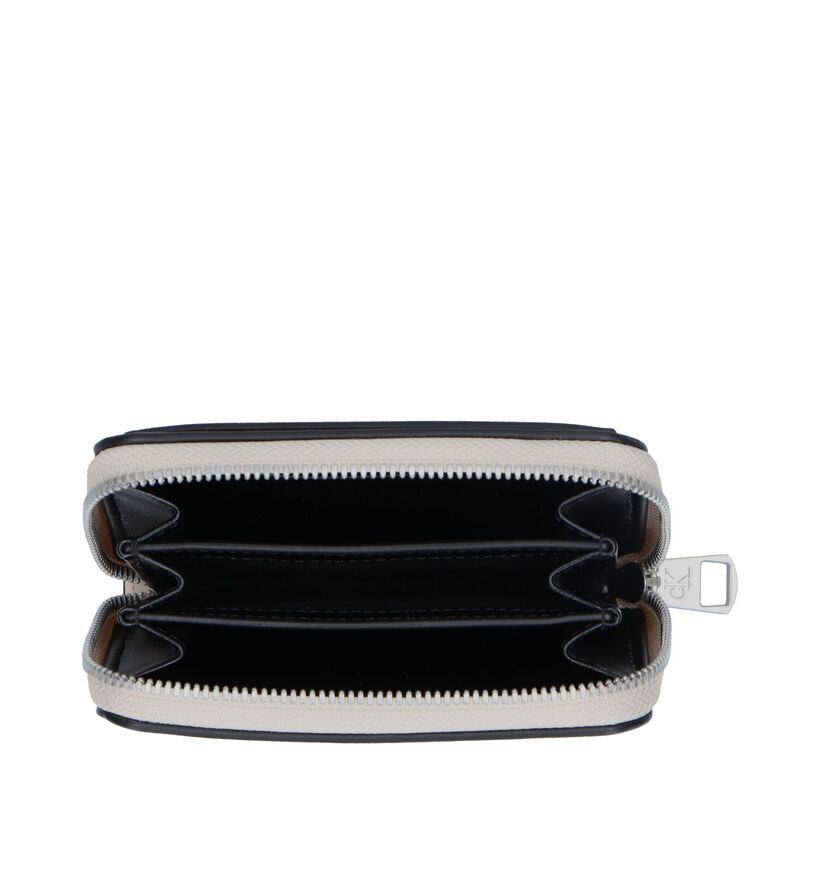 Calvin Klein Accessories Zwarte Ritsportemonnee in kunstleer (311152)