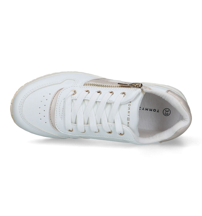 Tommy Hilfiger Witte Sneakers in kunstleer (319162)