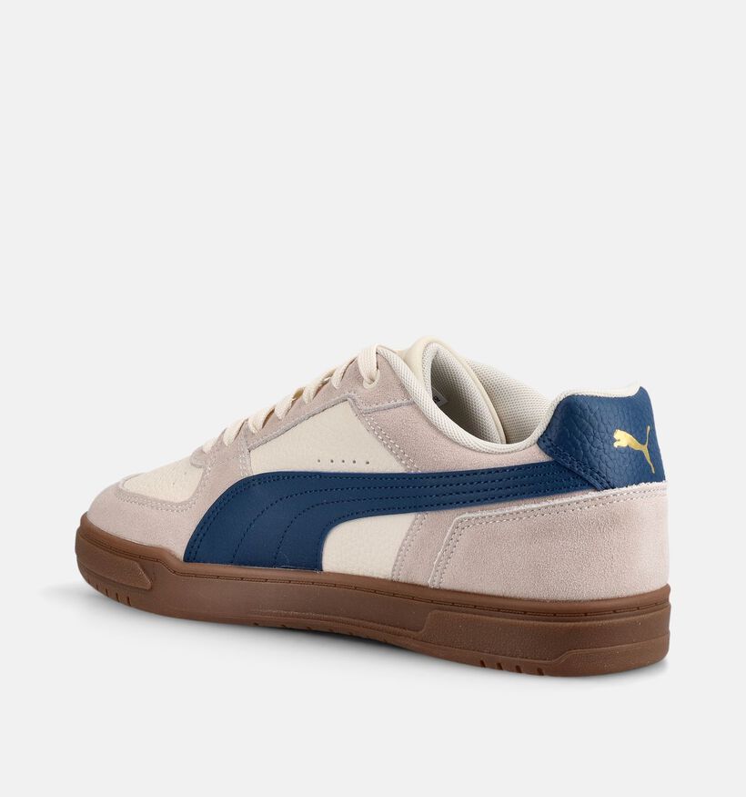 Puma Caven III OG Beige/Blauwe Sneakers voor heren (375520) - geschikt voor steunzolen