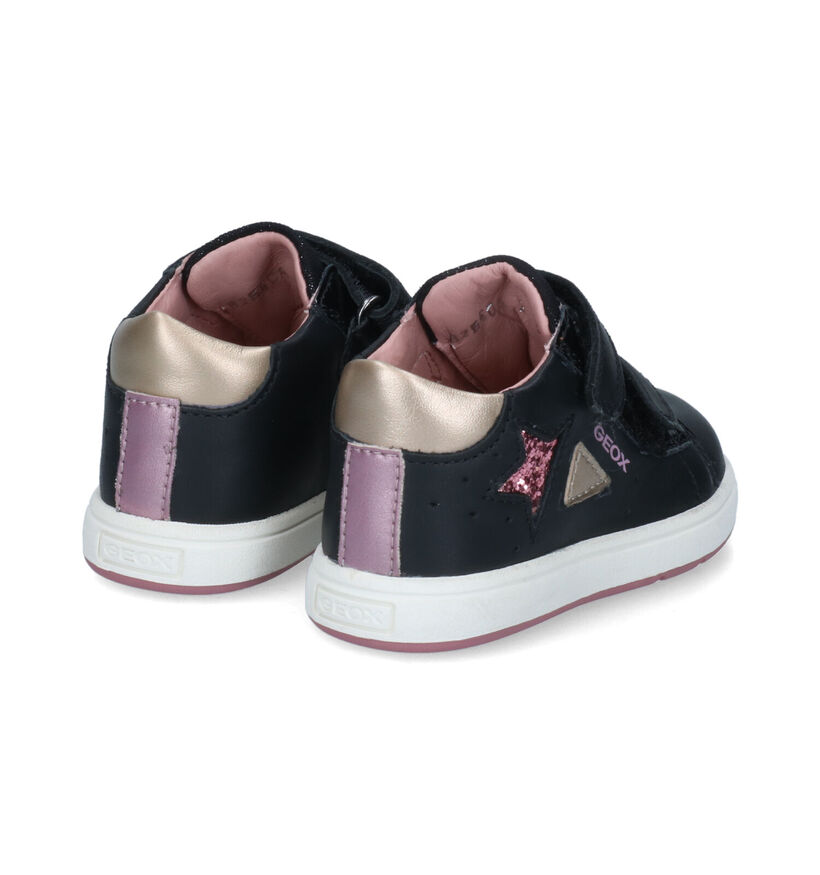 Geox Biglia Chaussures pour bébé en Noir pour filles (312539) - pour semelles orthopédiques