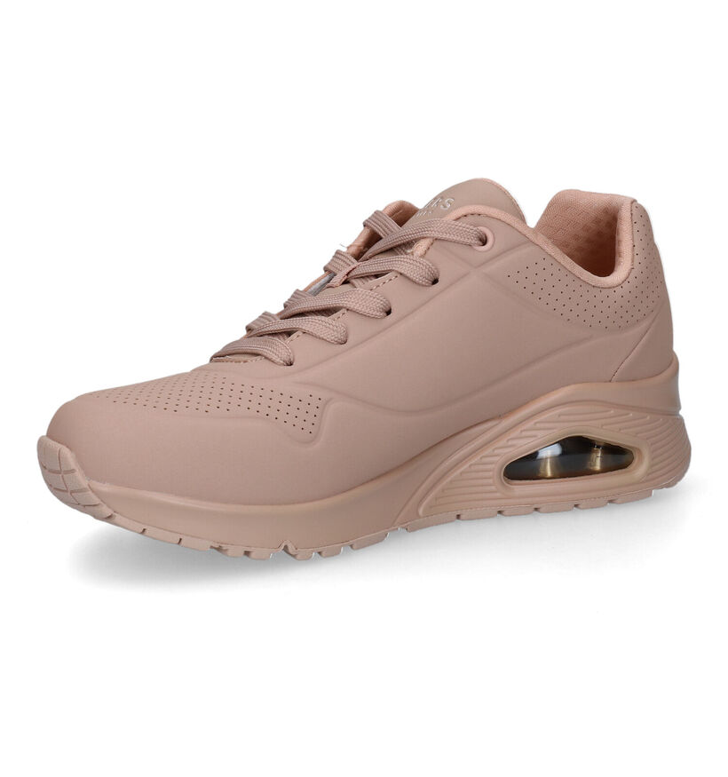 Skechers Uno Stand On Air Baskets en Noir pour femmes (350488)