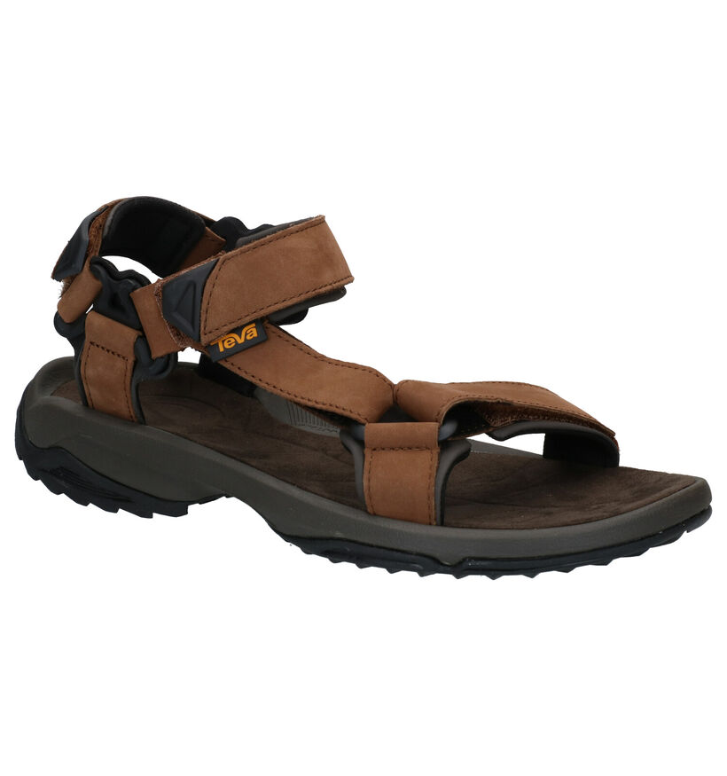 Teva Terra Zwarte Sandalen in kunstleer (289141)