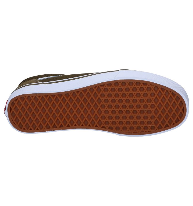 Vans Ward Baskets de skate en Brun pour hommes (328232)