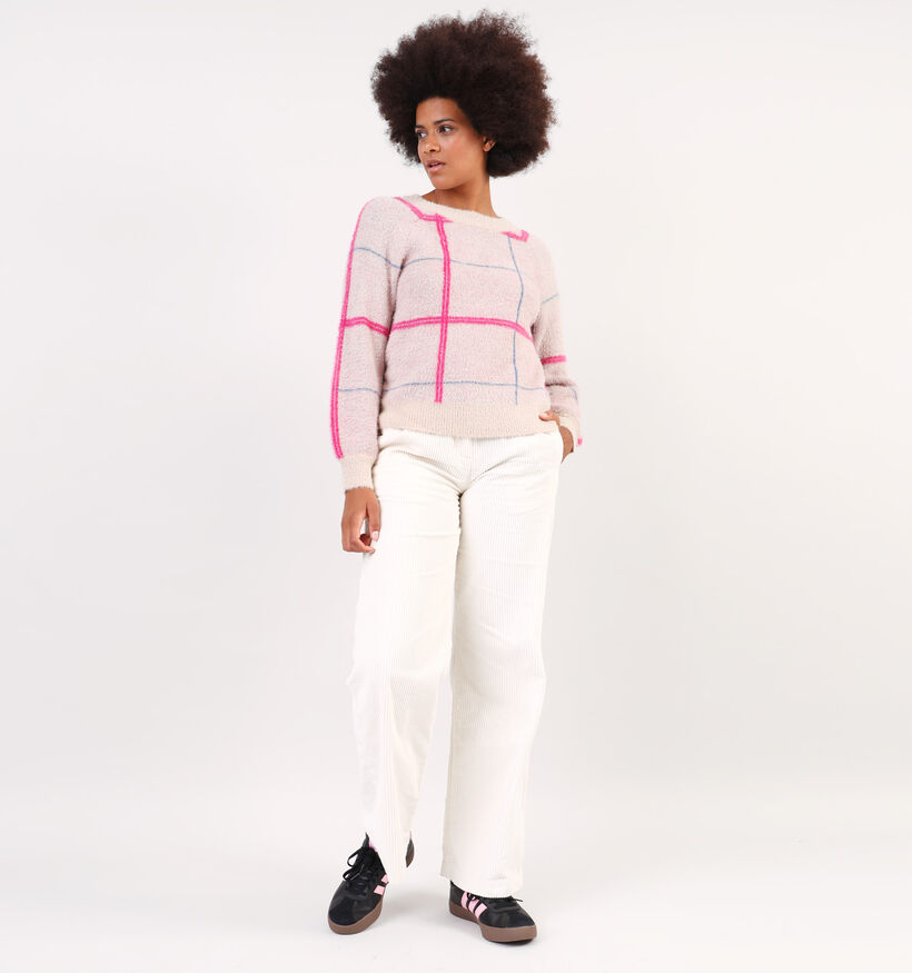 Vila Hallo Roze Knit trui voor dames (345025)