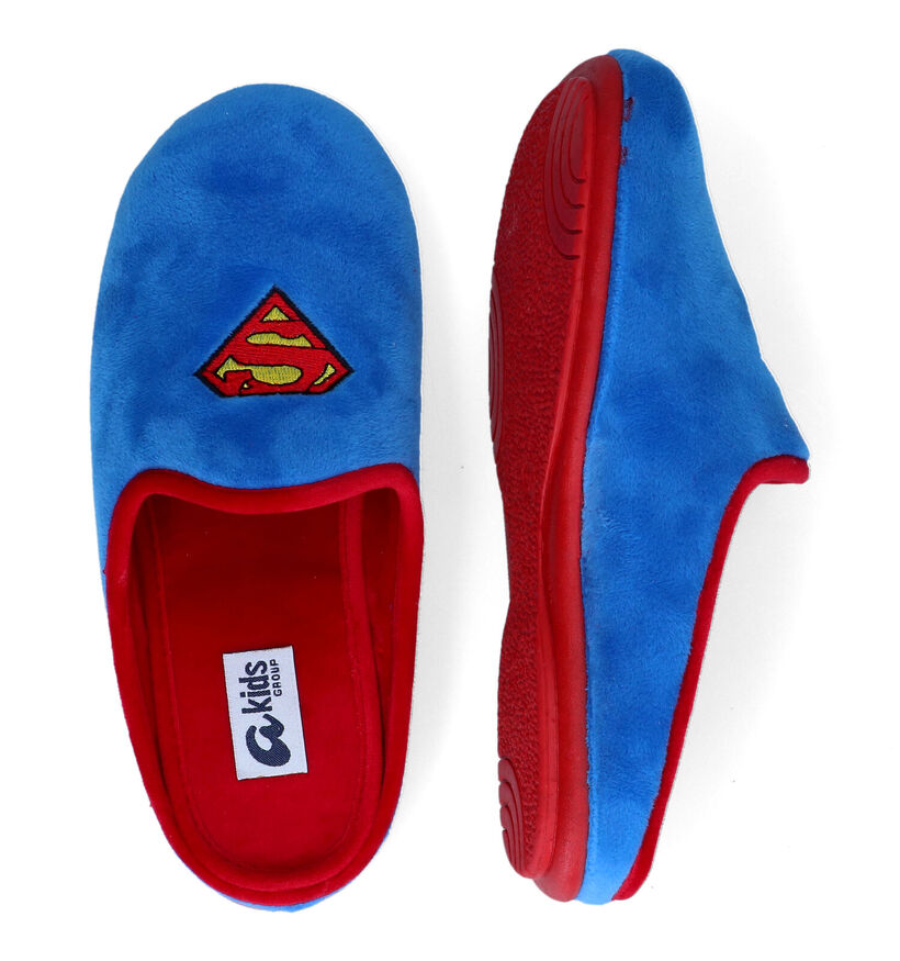 Ani Superman Pantoufles en Bleu pour garçons (317262)