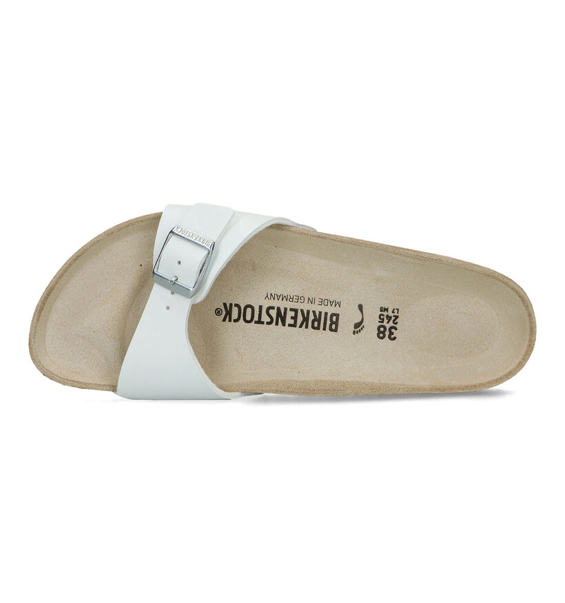 Birkenstock Madrid Zwarte Slippers in kunstleer (302977)