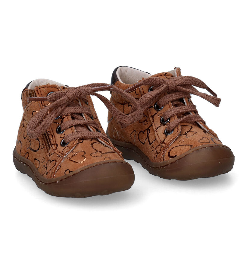 Bopy Jejof Chaussures pour bébé en Cognac pour filles (305048) - pour semelles orthopédiques