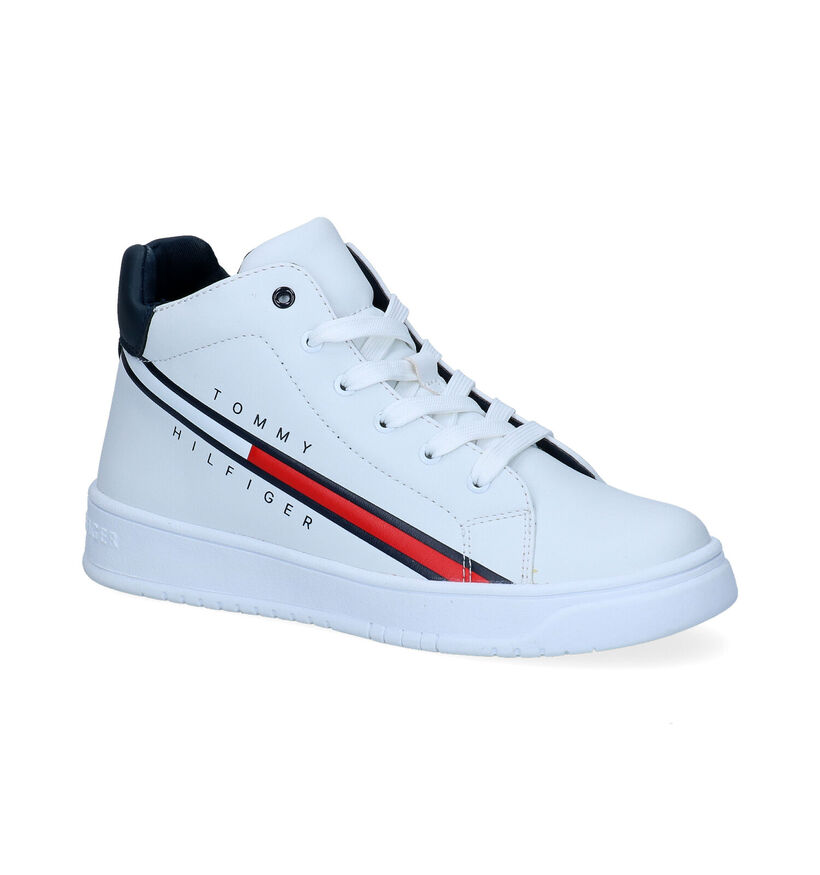 Tommy Hilfiger Blauwe Sneakers in kunstleer (295398)