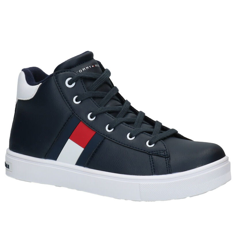 Tommy Hilfiger Blauwe Sneakers in kunstleer (279904)