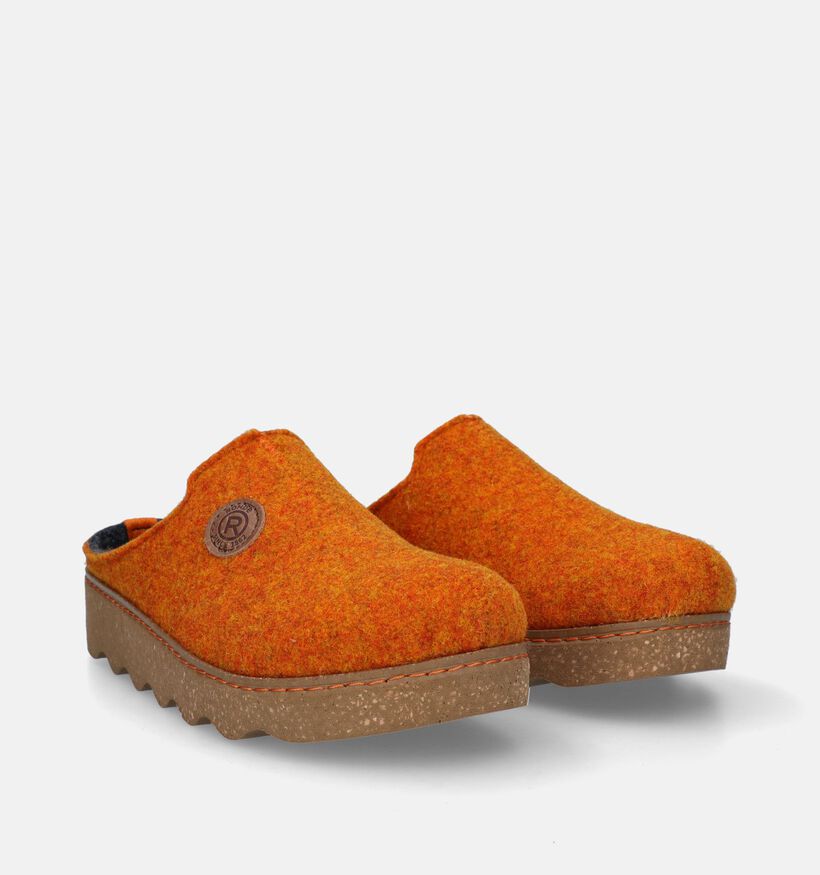 Rohde Foggia Oranje Pantoffels voor steunzolen voor dames (349319) - geschikt voor steunzolen
