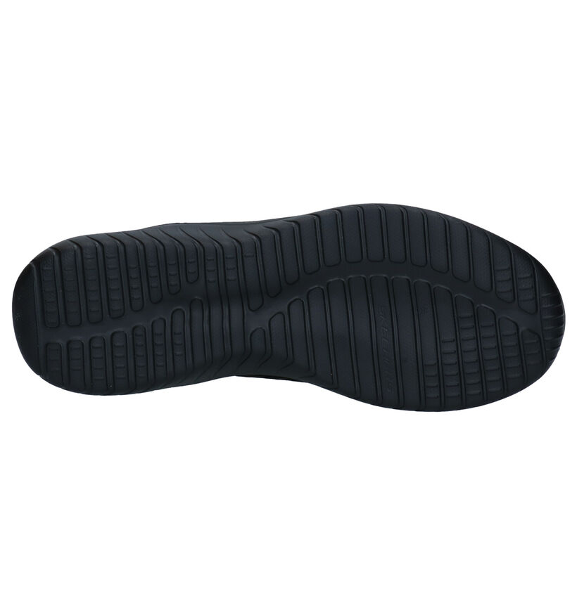 Skechers Ultra Flex Baskets en Noir en textile (293901)