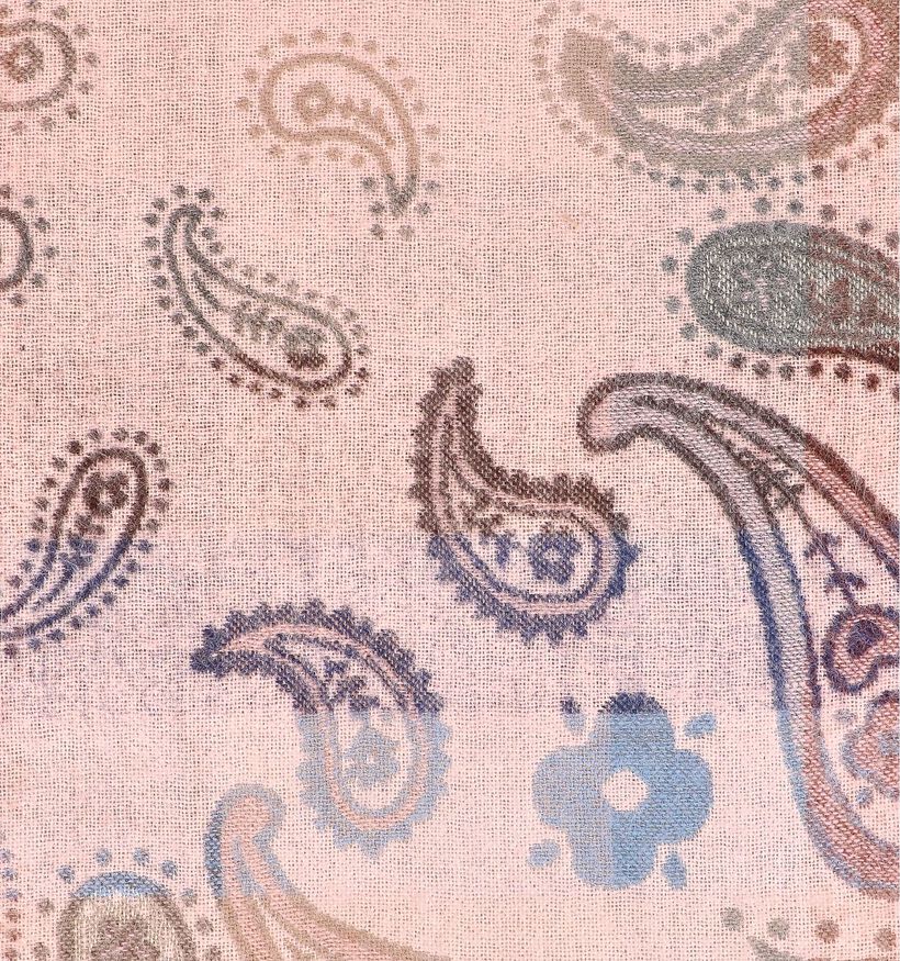 Via Limone Paisley Ch&acirc;le en Rose pour femmes (382714)