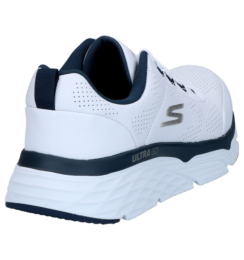 Skechers Witte Sneakers in kunstleer (272840)