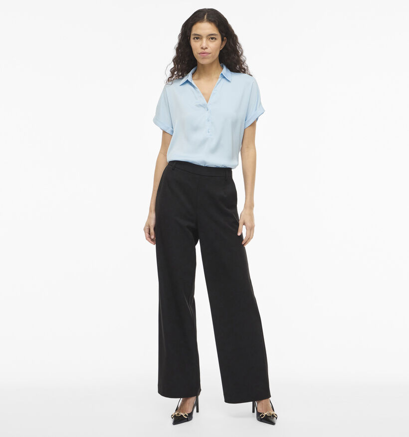 Vila Ravenna Blouse en Bleu pour femmes (368063)