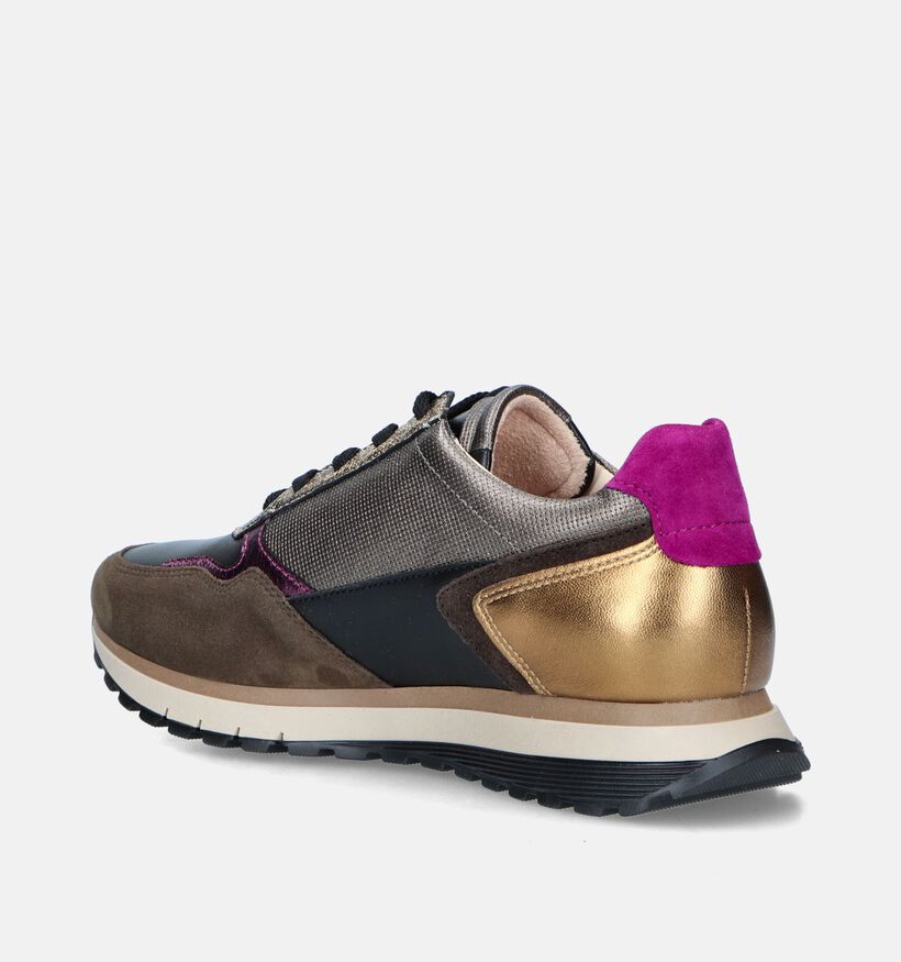Gabor OptiFit Kaki Sneakers voor dames (344771) - geschikt voor steunzolen