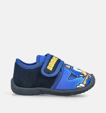 Sonic Pantoufles Bleu