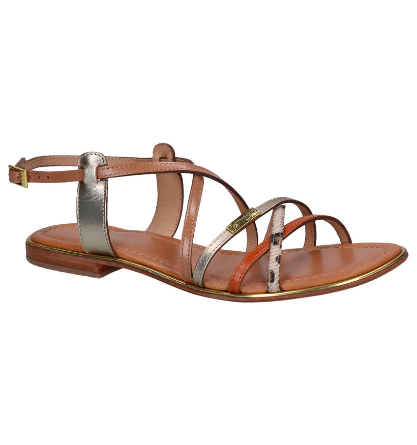 Les Tropeziennes Harry Cognac Sandalen in leer (275034)