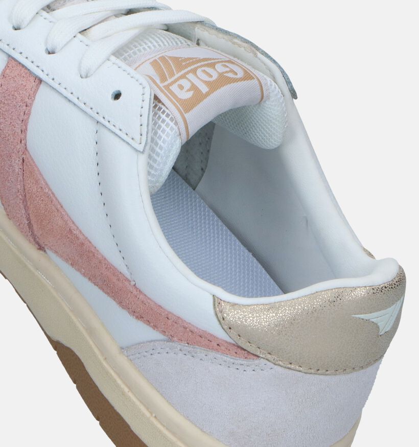 Gola Hawk Baskets en Blanc pour femmes (336886) - pour semelles orthopédiques