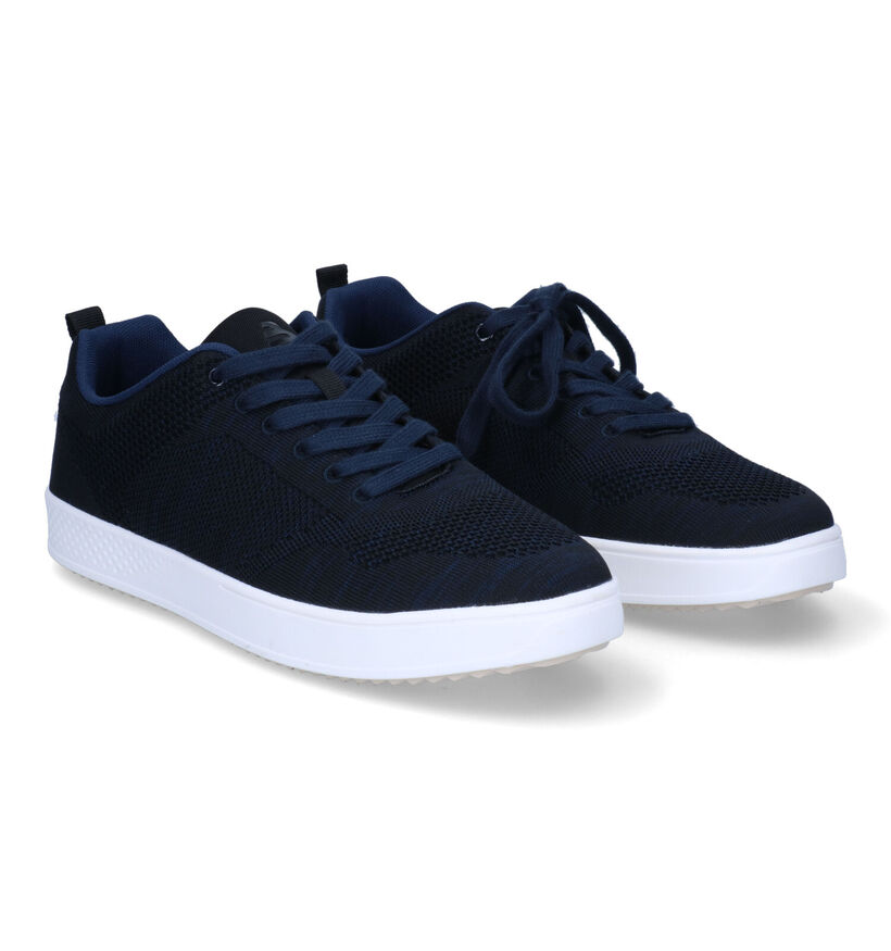 Bullboxer Chaussures à lacets en Bleu foncé pour hommes (305739) - pour semelles orthopédiques