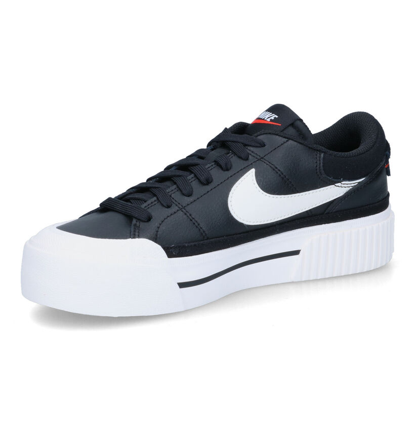 Nike Court Legacy Lift Baskets en Noir pour femmes (316853) - pour semelles orthopédiques