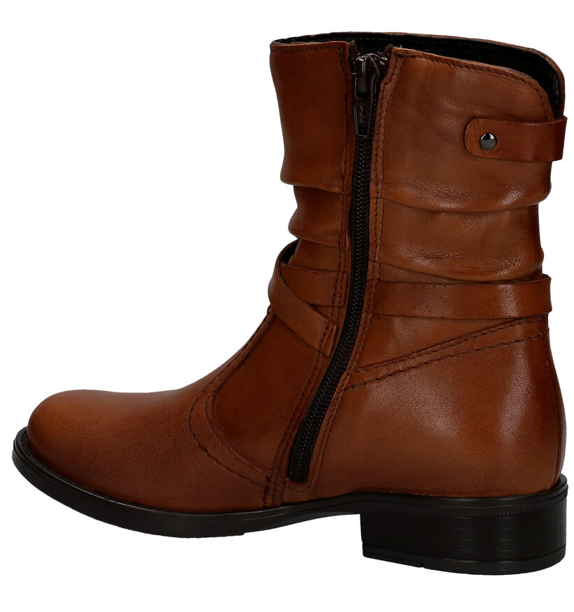 Loli Laly Bottes basses en Cognac en cuir (278478)