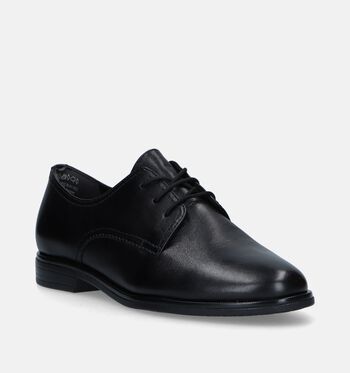 Tamaris Chaussures plates Noir/Cognac