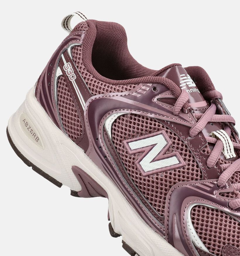 New Balance 530 Bordeaux Sneakers voor dames (375005) - geschikt voor steunzolen
