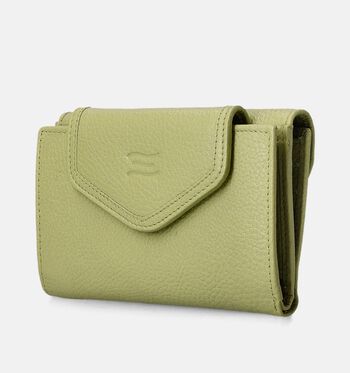 Crinkles Portemonnees Oranje/Beige/Bruin/Taupe/Blauw/Groen