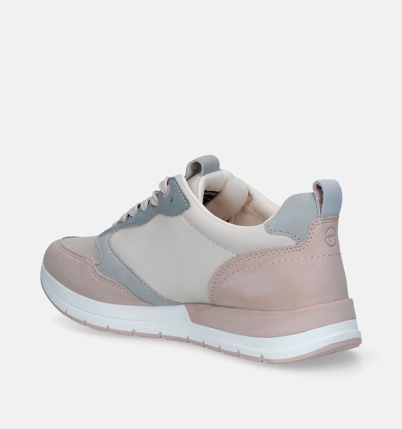 Tamaris Beige Sneakers voor dames (335948) - geschikt voor steunzolen