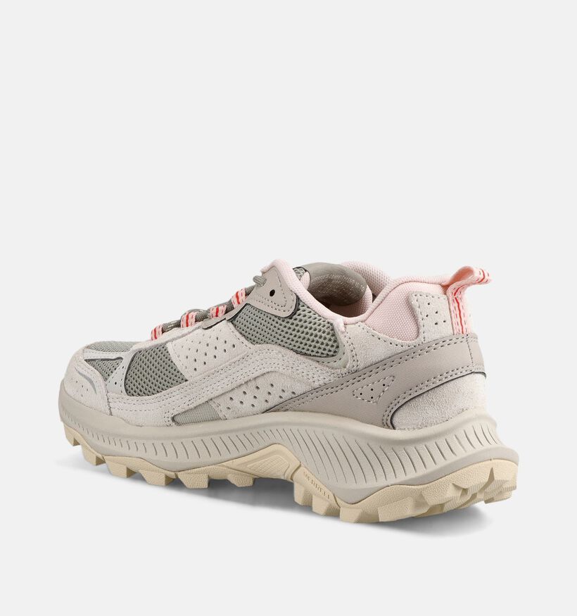 Merrell Speed Strike 2 Trek Beige Lage Wandelschoenen voor dames (377649) - geschikt voor steunzolen