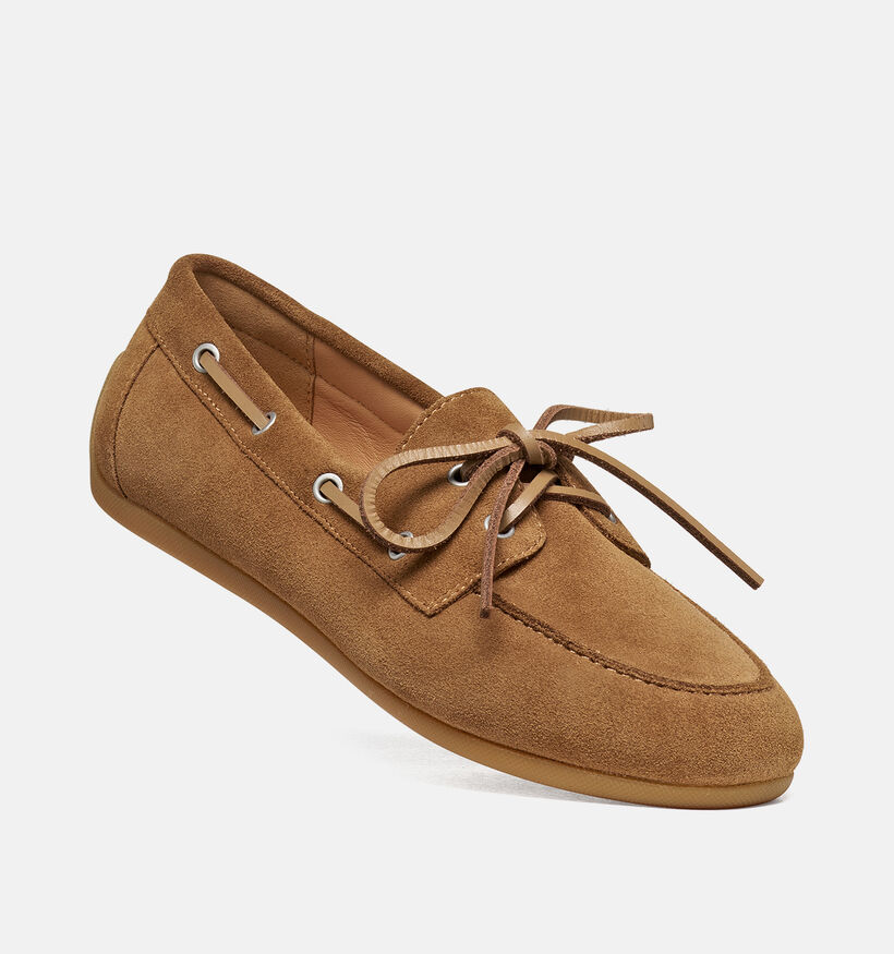 Geox Addisse Cognac Bootschoenen voor dames (377787) - geschikt voor steunzolen