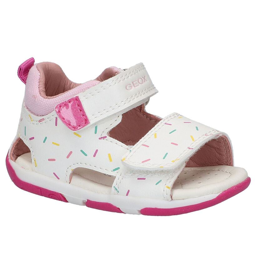 Geox Tapuz Sandales en Blanc pour filles (286951)