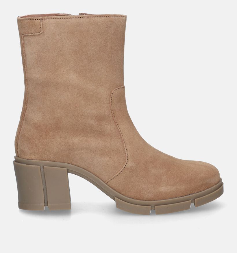 Tango Romy Camel Enkellaarsjes met hak voor dames (329207)