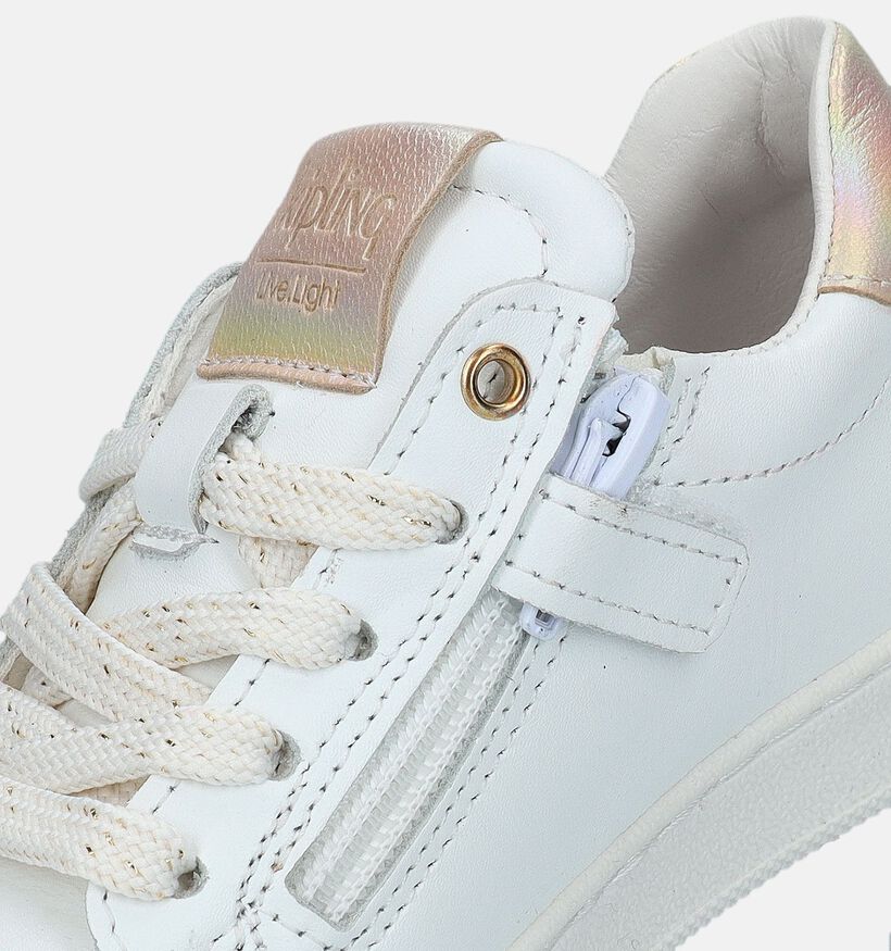 Kipling Louise 1 Witte Sneakers voor meisjes (339762) - geschikt voor steunzolen