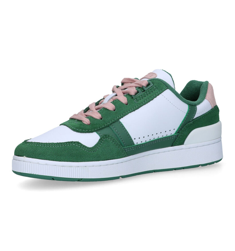 Lacoste T-Clip Groene Sneakers voor dames (322614)