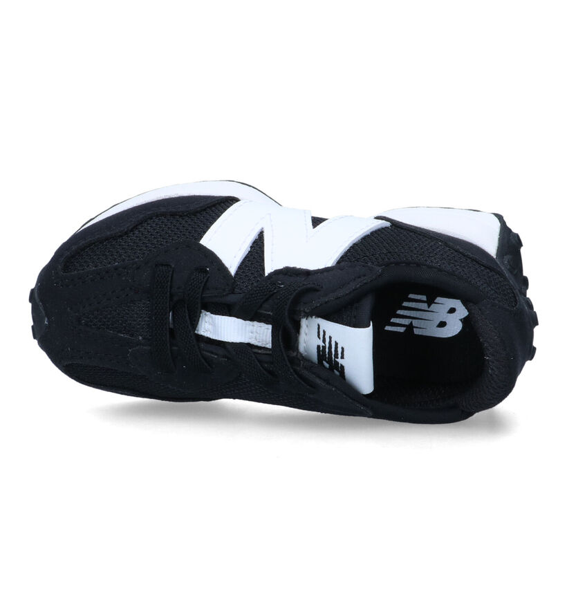New Balance 327 Zwarte Sneakers voor jongens, meisjes (319329) - geschikt voor steunzolen