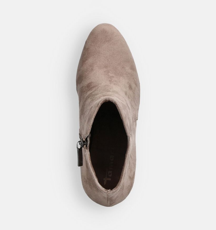 Tamaris Taupe Enkellaarzen voor dames (360658)