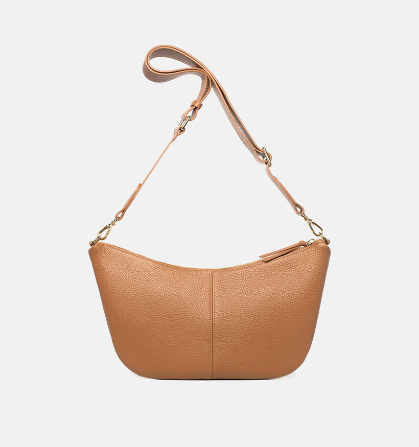 Crinkles Sac porté croisé en Marron pour femmes (365732)