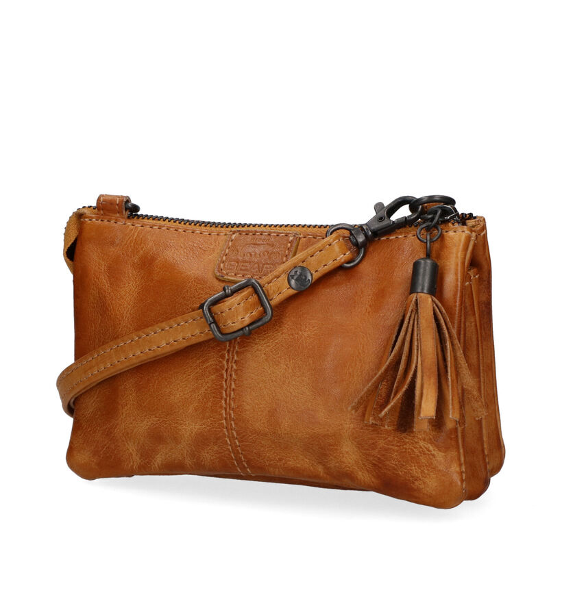 Bear Design Cognac Crossbody tas voor dames (358900)