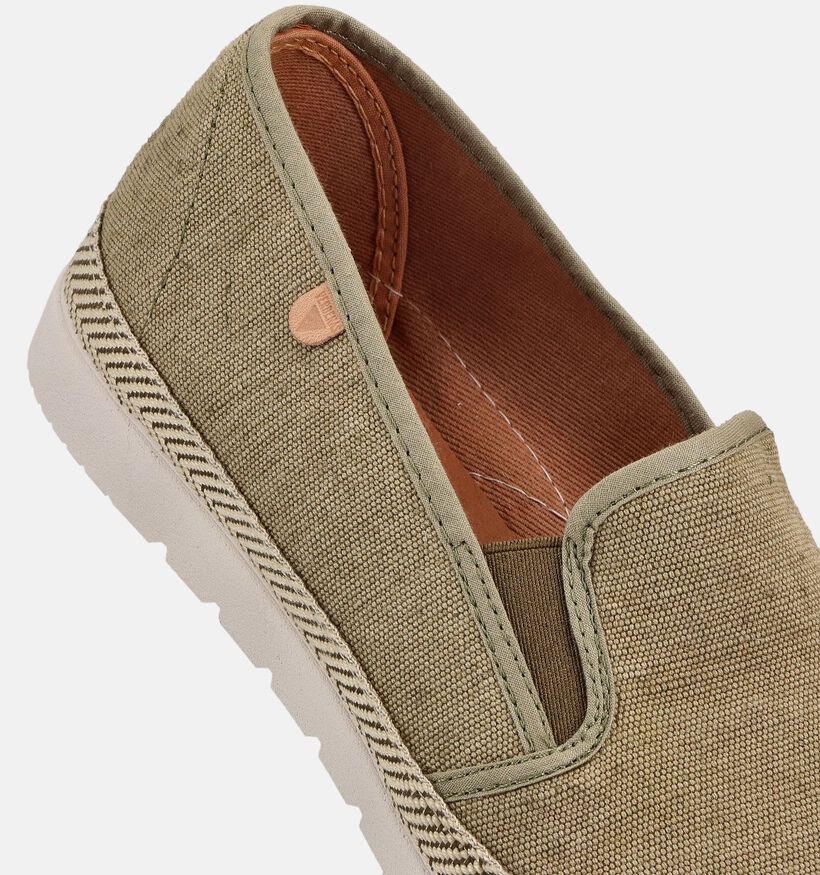 Verbenas Boris Mali Groene Espadrilles voor heren (370104)