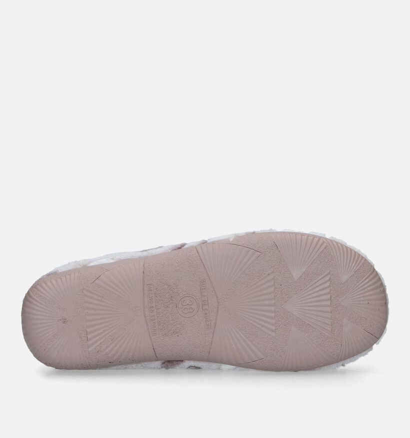 Torfs Home Pantoufles fermées en Beige pour femmes (333466)