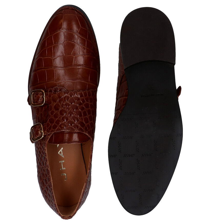 JHay Loafers en Cognac en cuir (281746)