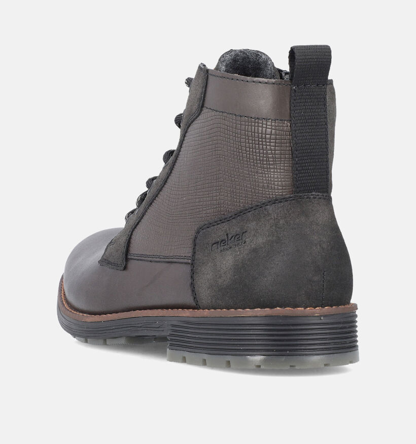 Rieker Boots à lacets en Gris pour hommes (347449)